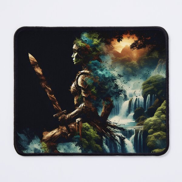 Item preview, Protector of the Earth, Ai Generated Art designed and sold by ACC .