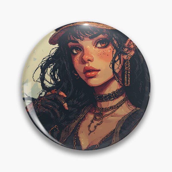 Item preview, Retro Beautiful Girl designed and sold by pexoboy.