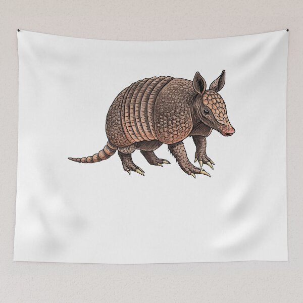 Item preview, Realistic Armadillo Illustration Texas Wildlife designed and sold by TeeARTHY.