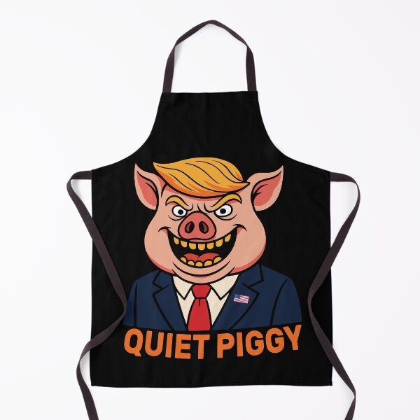 Item preview, Quiet Piggy Political Anti Trump designed and sold by IsDesignHub.
