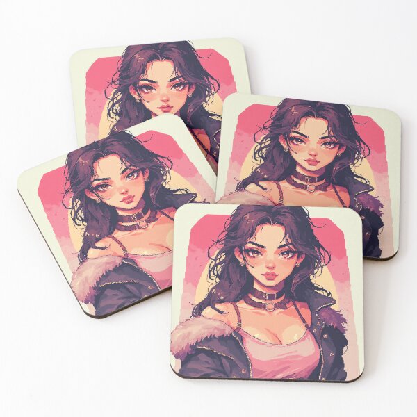 Item preview, Retro Beautiful Girl designed and sold by pexoboy.