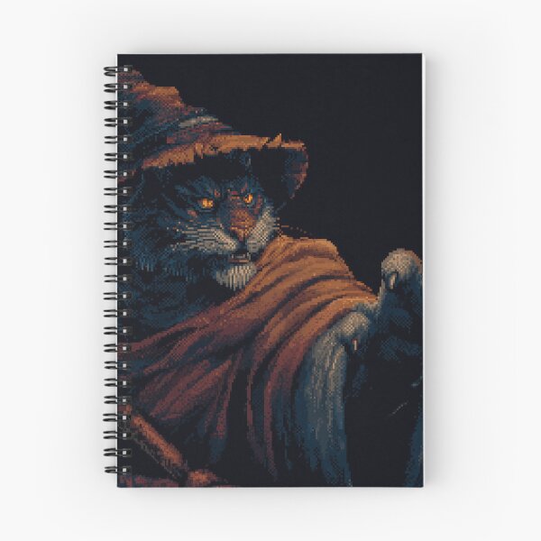 Item preview, Tiger Necromancer Pixel Art designed and sold by Kaos-Bit.
