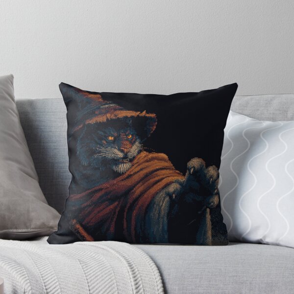 Item preview, Tiger Necromancer Pixel Art designed and sold by Kaos-Bit.