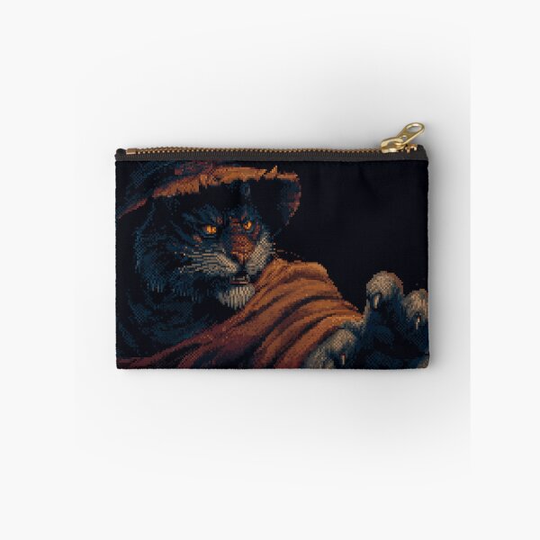 Item preview, Tiger Necromancer Pixel Art designed and sold by Kaos-Bit.