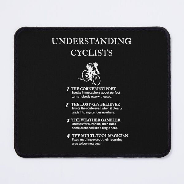 Item preview, Mountain Biker Humor Tee – Black designed and sold by PsyFlow35.