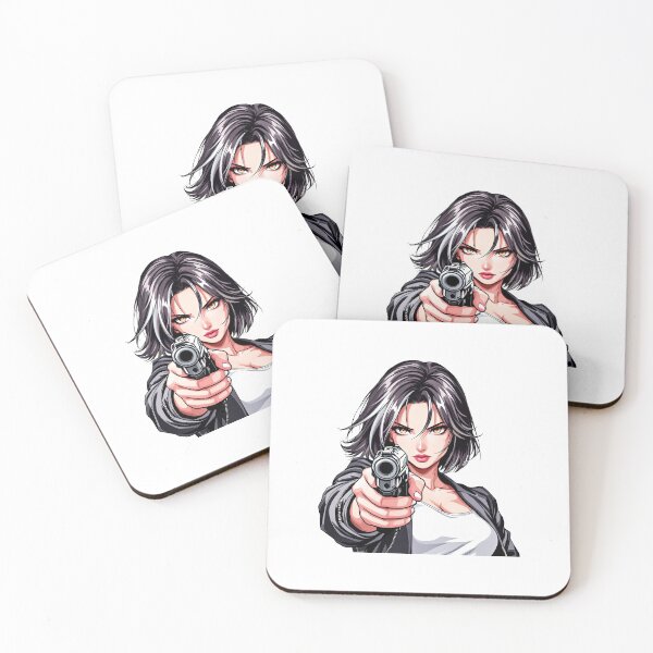 Item preview, Cool Anime Girl With Gun Manga Art designed and sold by TeeARTHY.