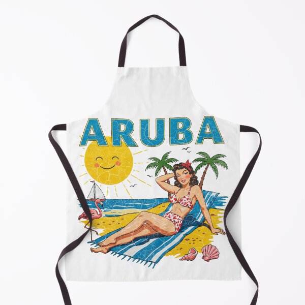 Item preview, Aruba Caribbean Island Vintage Travel designed and sold by TeeARTHY.