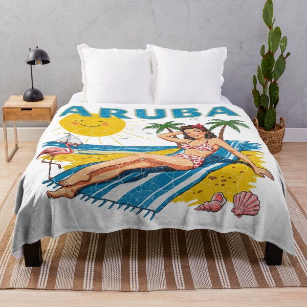 Item preview, Aruba Caribbean Island Vintage Travel designed and sold by TeeARTHY.