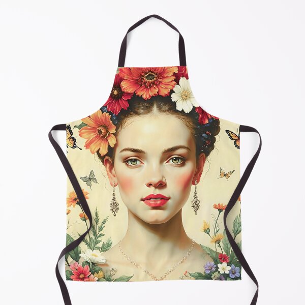 Item preview, Vintage Painting Young Frida Khalo Revisited designed and sold by Art-Chemistry.