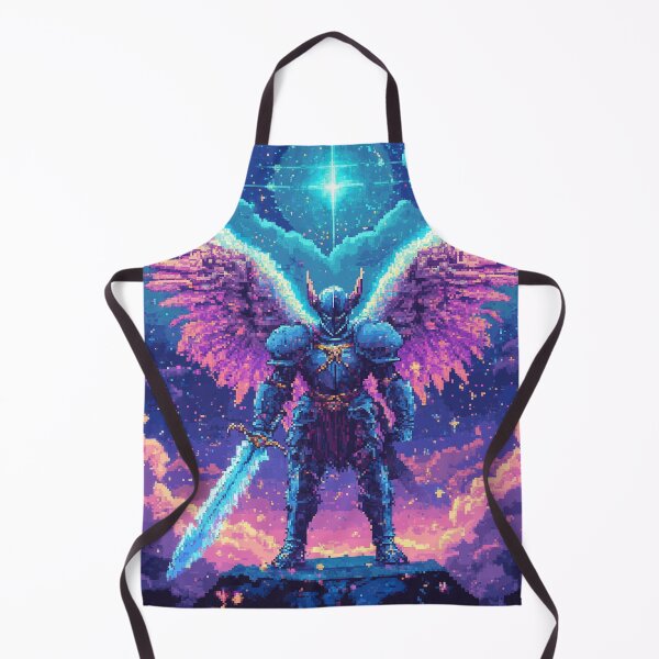 Item preview, Rainbow Angel Knight Pixel Art designed and sold by Kaos-Bit.