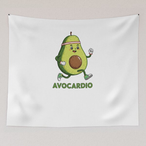 Item preview, Avocardio Funny Avocado Cardio Workout Pun designed and sold by TeeARTHY.