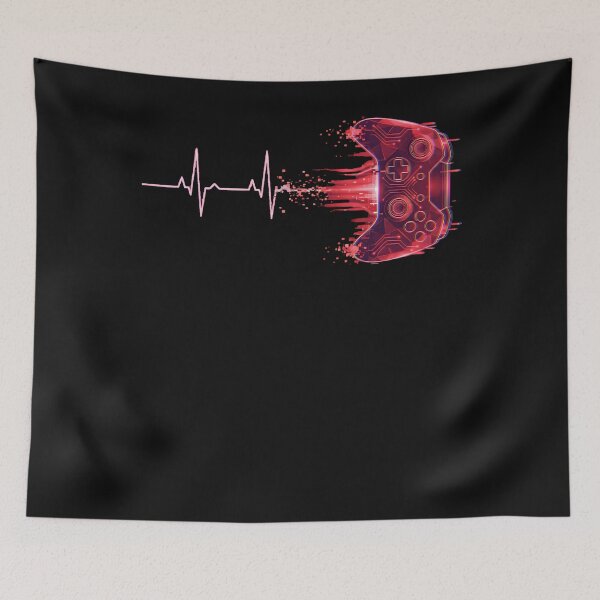 Item preview, Gamer Heartbeat Controller Gaming Video Games Boys Teen designed and sold by clothesy7.
