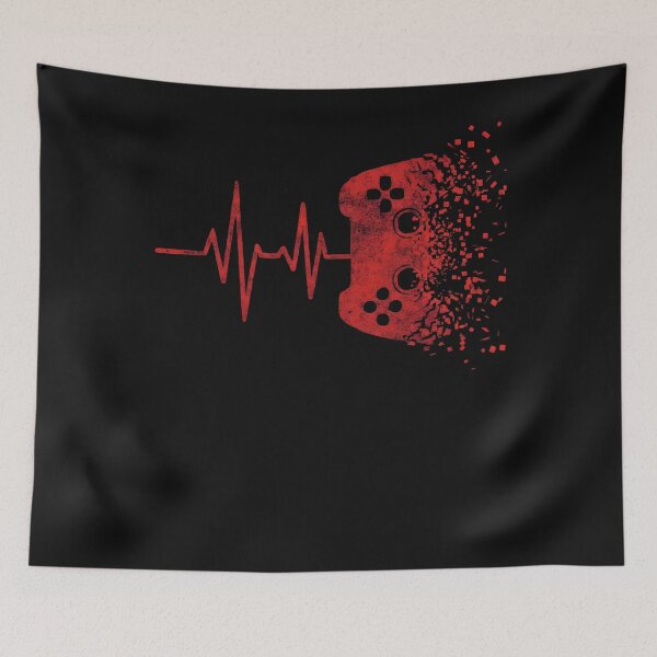 Item preview, Gaming Pulse Heartbeat Controller Gamer Life Video Game Boys designed and sold by clothesy7.