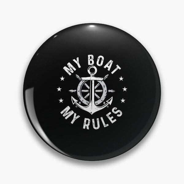 Item preview, My Boat My Rules - Boating Sailing Boat Captain Motorboating designed and sold by KristenSophie.