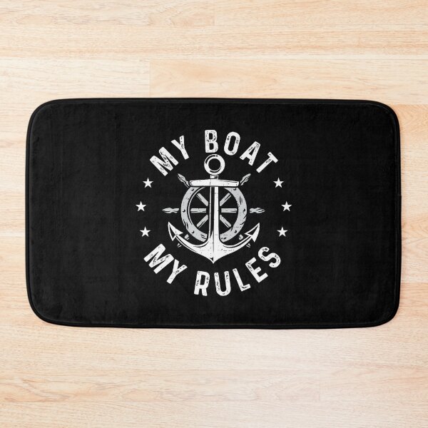 Item preview, My Boat My Rules - Boating Sailing Boat Captain Motorboating designed and sold by KristenSophie.