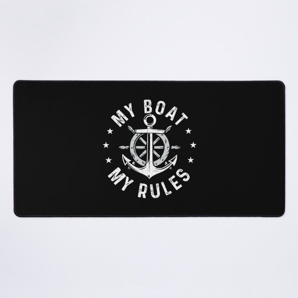 Item preview, My Boat My Rules - Boating Sailing Boat Captain Motorboating designed and sold by KristenSophie.