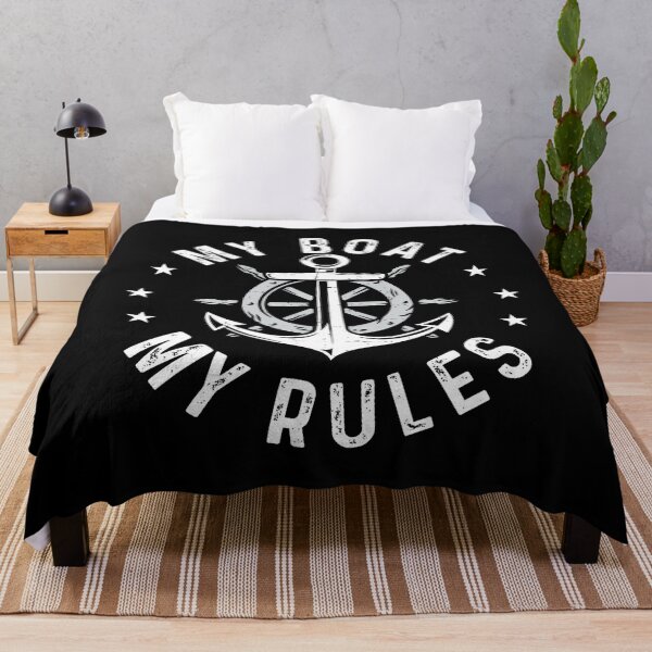 Item preview, My Boat My Rules - Boating Sailing Boat Captain Motorboating designed and sold by KristenSophie.