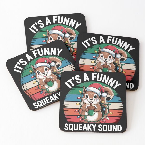Item preview, It's a Funny Squeaky Sound Christmas Funny Cute Squirrel designed and sold by CharismaSklep.