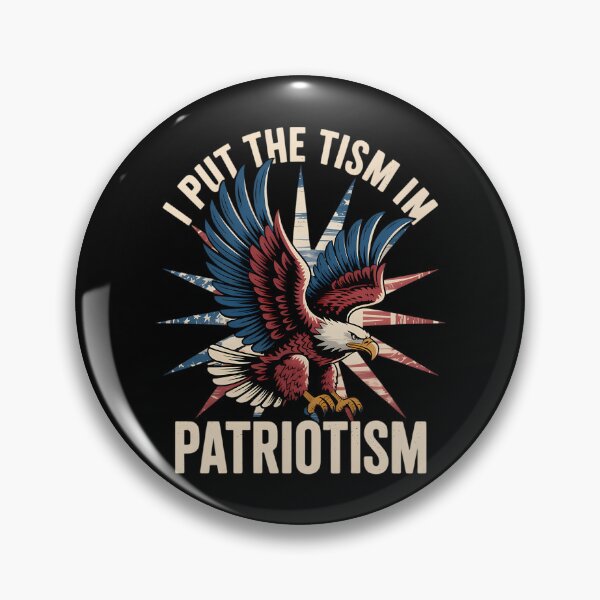 Item preview, I Put The Tism In Patriotism designed and sold by cori-vail.