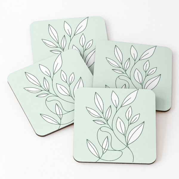 Item preview, Minimal Nature Lines — Elegant Botanical Line Art designed and sold by xmoudx.