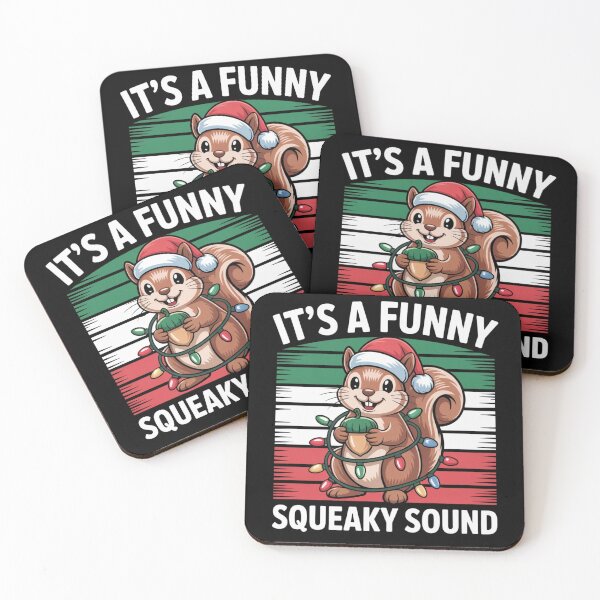 Item preview, It's a Funny Squeaky Sound Christmas Funny Cute Squirrel designed and sold by CharismaSklep.