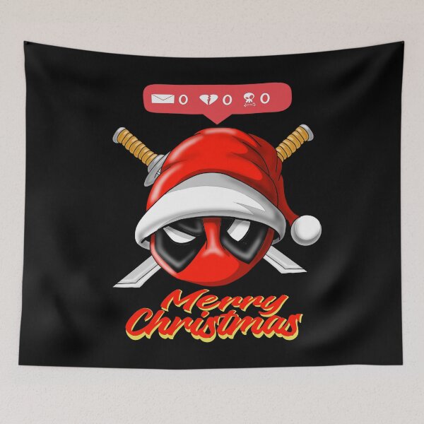 Item preview, Deadpool Christmas /Merry Xmas designed and sold by TheEndDesign.
