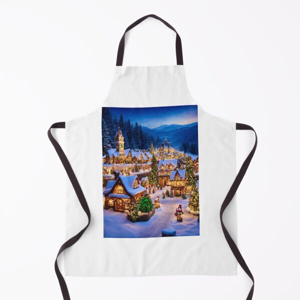 Item preview, The city center of the Yule's village designed and sold by KAY Artists.