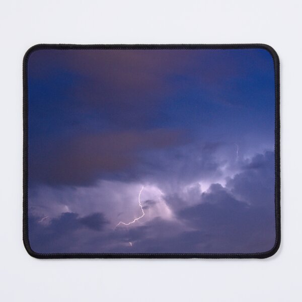 Item preview, Intense Lightning Strike Storm Sky Photography designed and sold by CarabaMaryus.