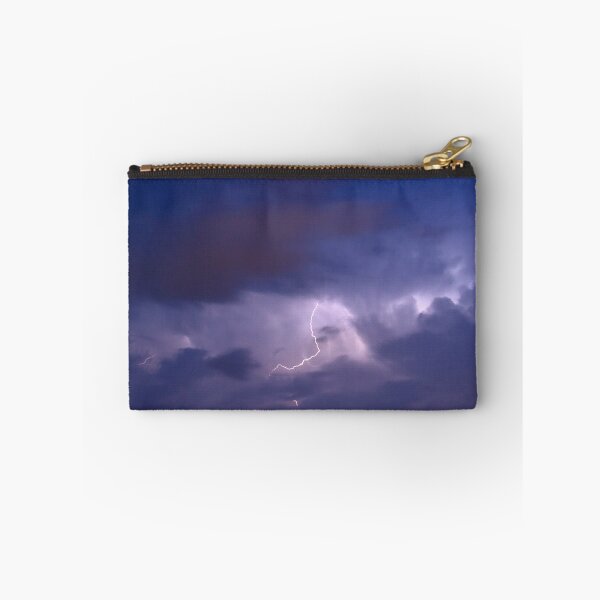 Item preview, Intense Lightning Strike Storm Sky Photography designed and sold by CarabaMaryus.
