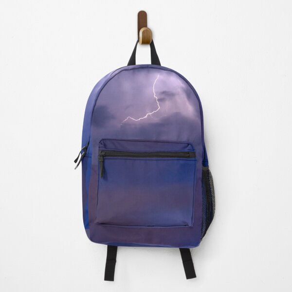 Item preview, Intense Lightning Strike Storm Sky Photography designed and sold by CarabaMaryus.