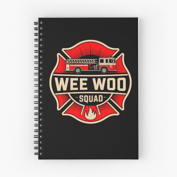Item preview, Wee Woo Squad Fire Brigade Car Fun designed and sold by MooonTees.