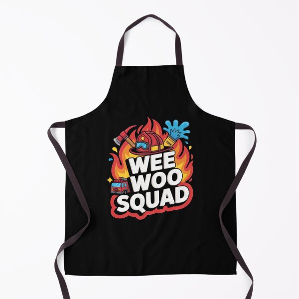 Item preview, Wee Woo Squad Fire Brigade Car Fun designed and sold by MooonTees.