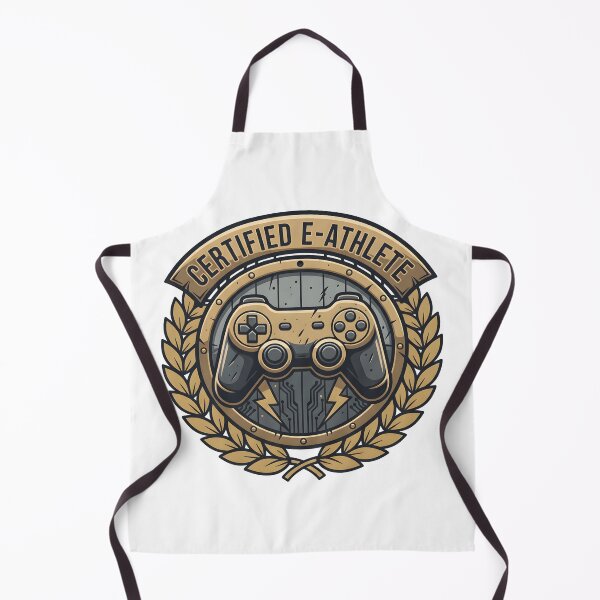 Item preview, Certified E-Athlete - The badge of honor for true gamers! designed and sold by Fuechse.