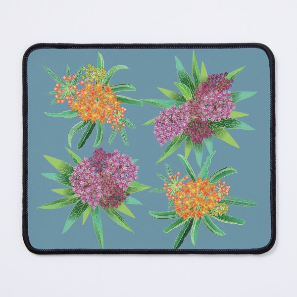 Item preview, Swamp Milkweed and Butterfly Weed (Blue) designed and sold by Jedi-Artist.