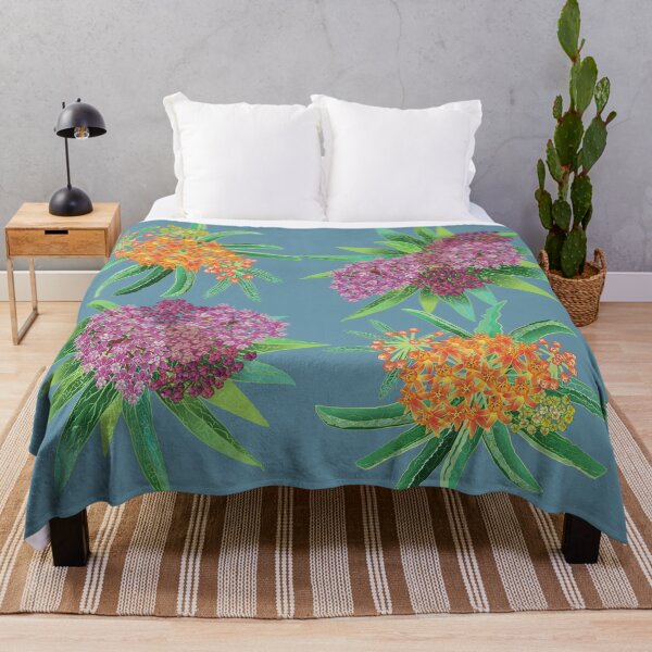 Item preview, Swamp Milkweed and Butterfly Weed (Blue) designed and sold by Jedi-Artist.