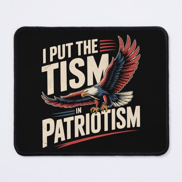 Item preview, I Put The Tism In Patriotism designed and sold by cori-vail.