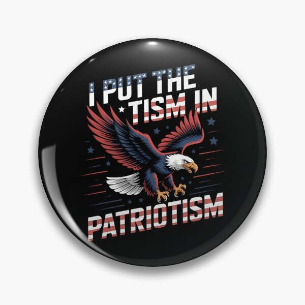 Item preview, I Put The Tism In Patriotism designed and sold by cori-vail.