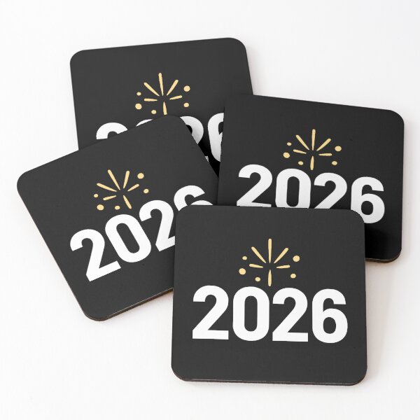 Item preview, 2026 Fireworks Minimalist New Year Celebration Tee designed and sold by PunchDrop.