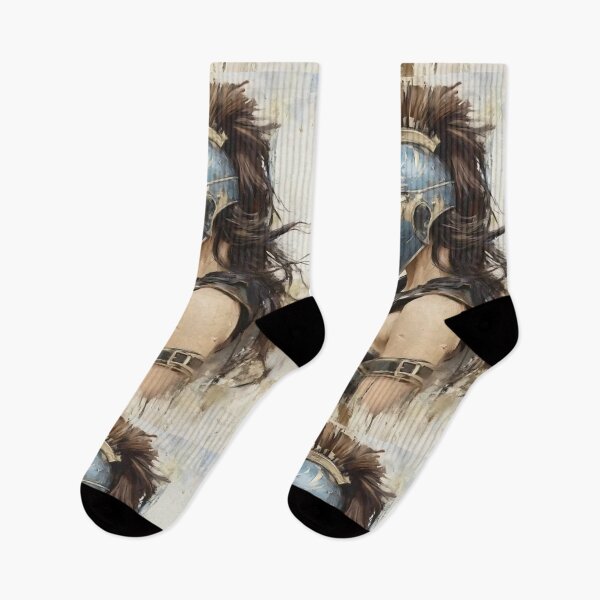 Item preview, Warrior Goddess Portrait – Epic Female Spartan Art designed and sold by Kruti Collection.