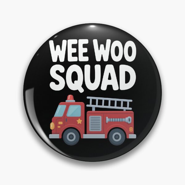 Item preview, Wee Woo Squad Fire Brigade Car Fun designed and sold by MooonTees.