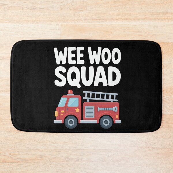 Item preview, Wee Woo Squad Fire Brigade Car Fun designed and sold by MooonTees.