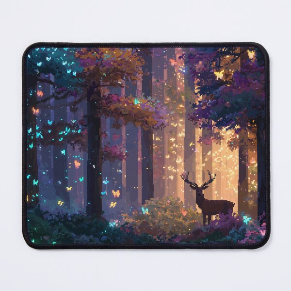 Item preview, Magical Butterfly Forest Pixel Art designed and sold by Kaos-Bit.