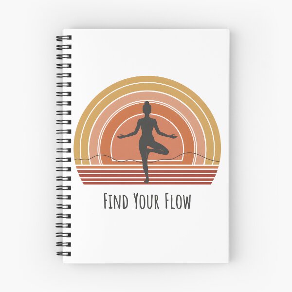 Item preview, Find Your Flow - Find your center in retro style! designed and sold by Fuechse.