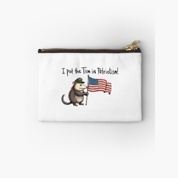 Artikelvorschau, Ich habe den Patriotismus mit einem Opossum-Tiergeschenk zum Leben erweckt entworfen und verkauft von cori-vail.