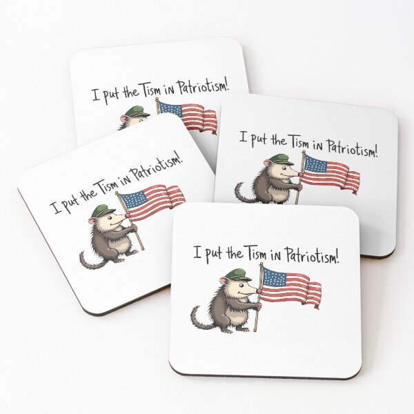 Artikelvorschau, Ich habe den Patriotismus mit einem Opossum-Tiergeschenk zum Leben erweckt entworfen und verkauft von cori-vail.