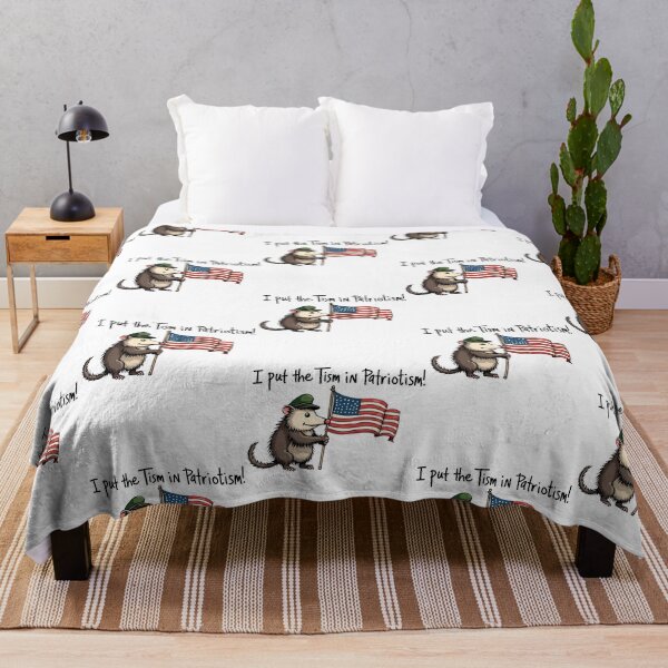 Artikelvorschau, Ich habe den Patriotismus mit einem Opossum-Tiergeschenk zum Leben erweckt entworfen und verkauft von cori-vail.