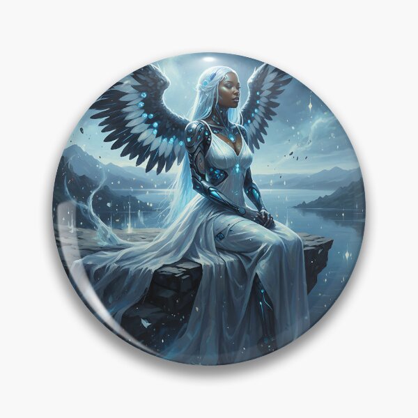 Item preview, Winged Cyborg designed and sold by My3LittleBirds.