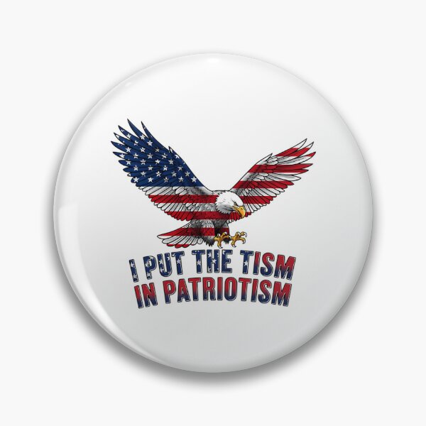 Item preview, I Put The Tism In Patriotism designed and sold by cori-vail.