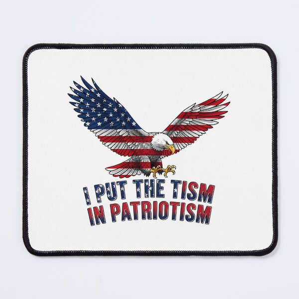 Item preview, I Put The Tism In Patriotism designed and sold by cori-vail.