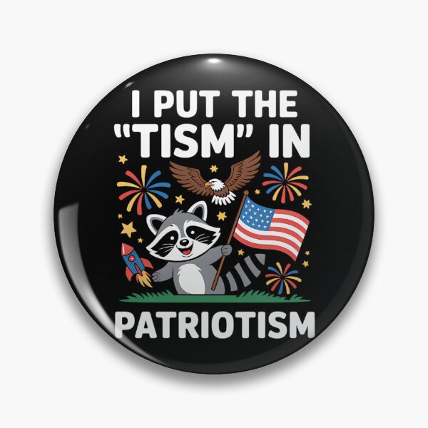 Item preview, I Put The Tism In Patriotism designed and sold by cori-vail.